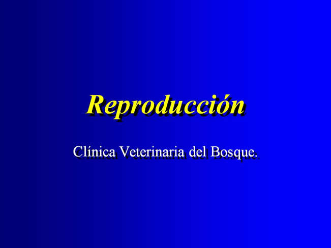 Reproduccin