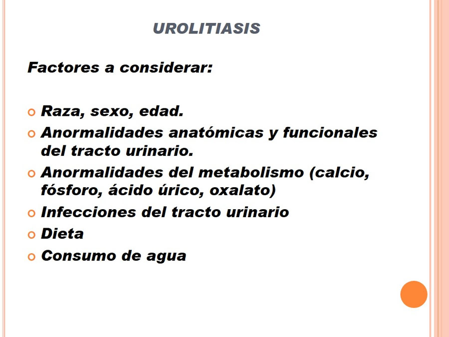 Caso Clínico, Urolitiasis